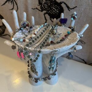 Western Boho Eclectic Whimsical Jewelry Lot 35pc